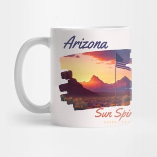 Arizona Sun Spirit Desert Patriot Mug